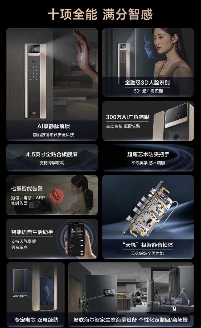 深度体验海尔金吾卫S900：一“锁”开启智慧家，安全只是它的基本功(图10)